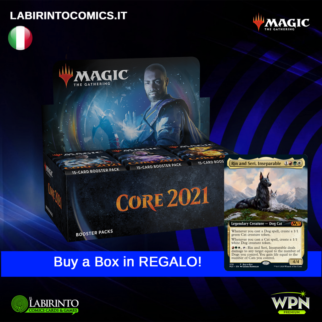 Draft Booster Box Buste Set Base Il Labirinto Comics