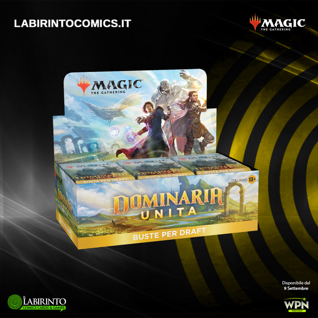 Draft Booster Box Buste Dominaria Unita Il Labirinto Comics